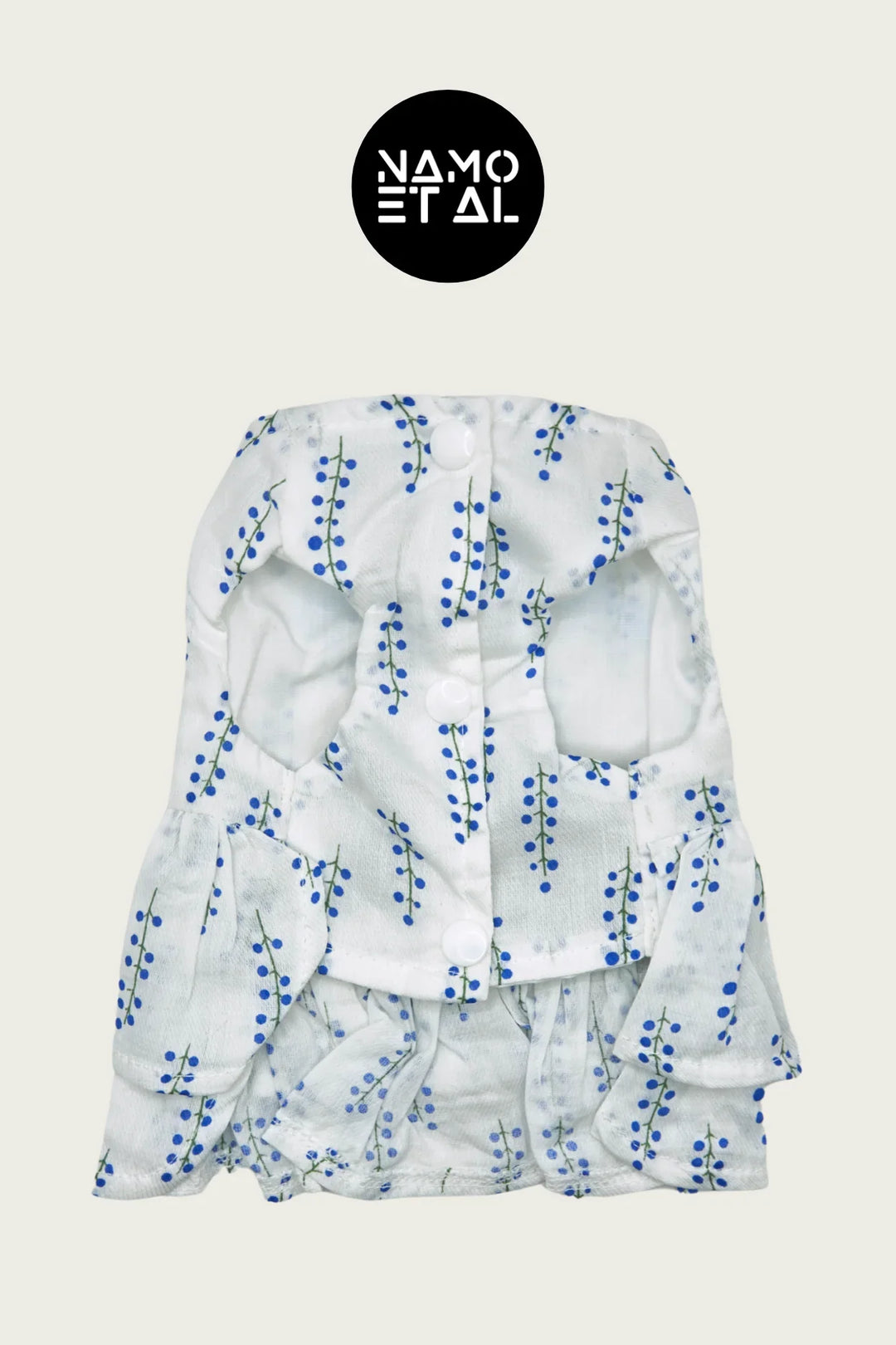 LEIA OASIS BOW DRESS Blue