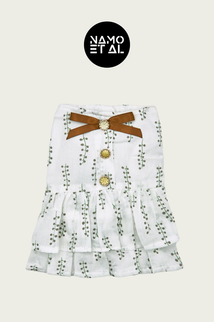 LEIA OASIS BOW DRESS Toffee