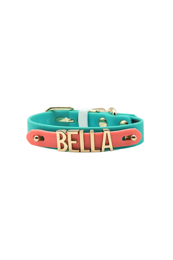 WATERPROOF COLLAR Tiffany / Coral