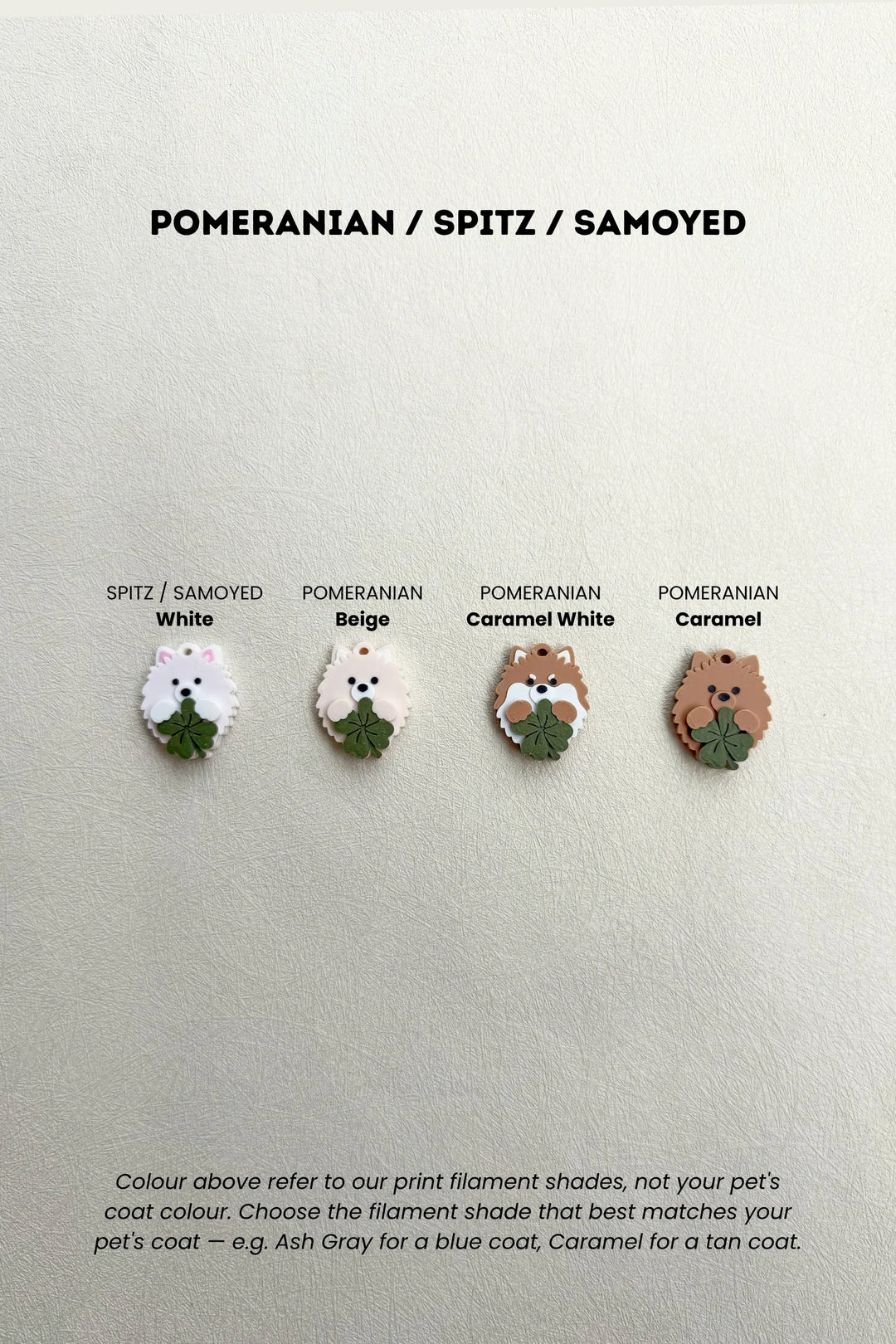 LUCKY CHARM Pomeranian / Spitz / Samoyed
