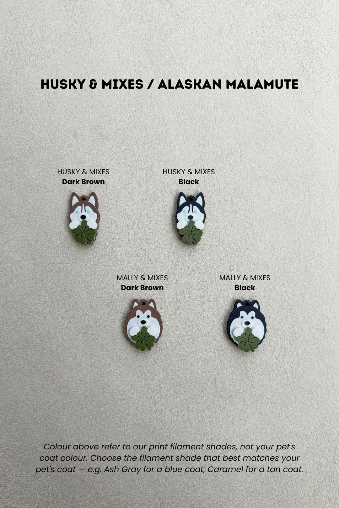 LUCKY CHARM Husky / Alaskan Malamute &amp; Mixes