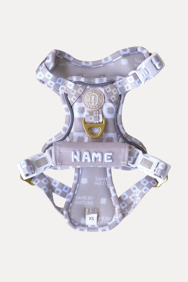 EVERYDAY HARNESS Oatmeal Signature Motif