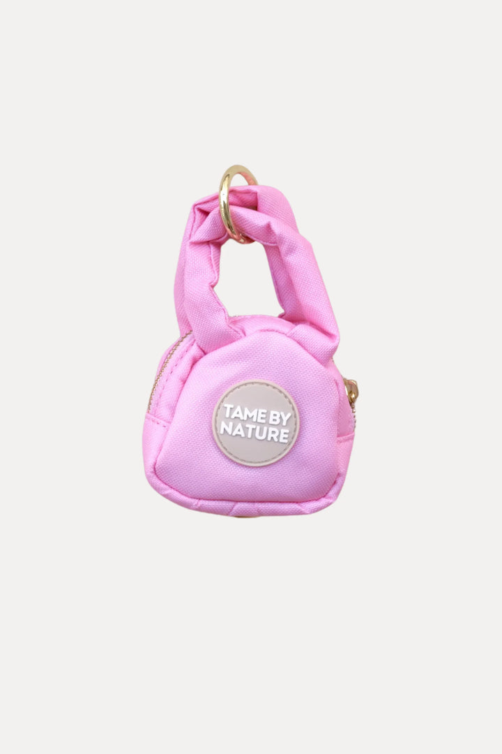 POOP BAG MINI TOTE Pastel Houndstooth