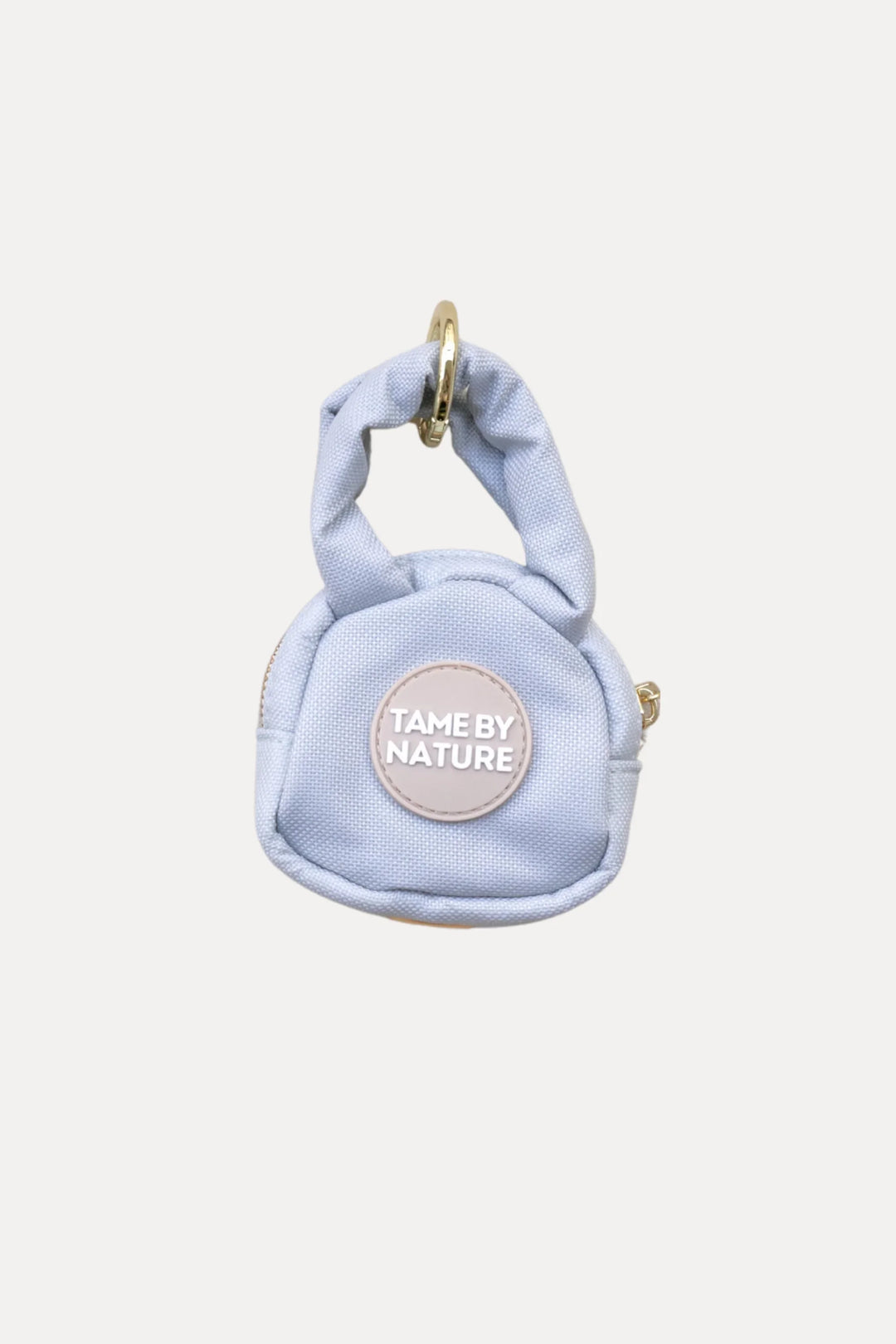 POOP BAG MINI TOTE Milky Sage Gingham