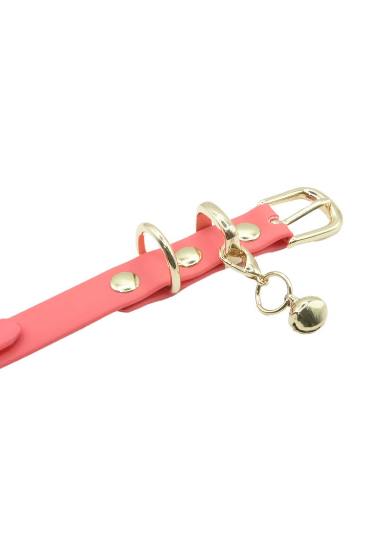 WATERPROOF COLLAR Coral / Tiffany