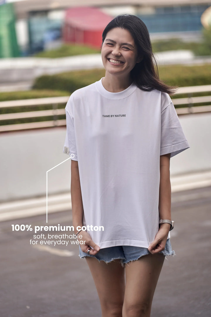 TAME BY NATURE T-SHIRT (DOG) White