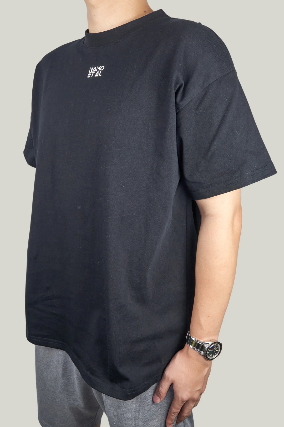 CAT DAD T-SHIRT Black
