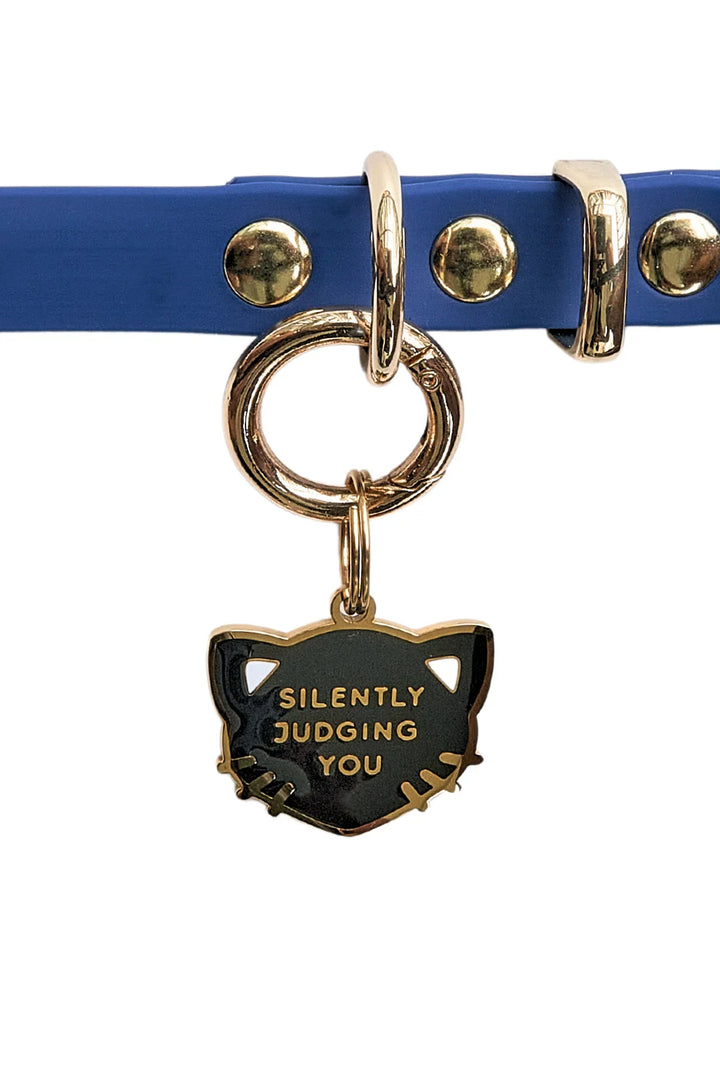 SILENTLY JUDGING YOU [Pet Tag / Keychain]