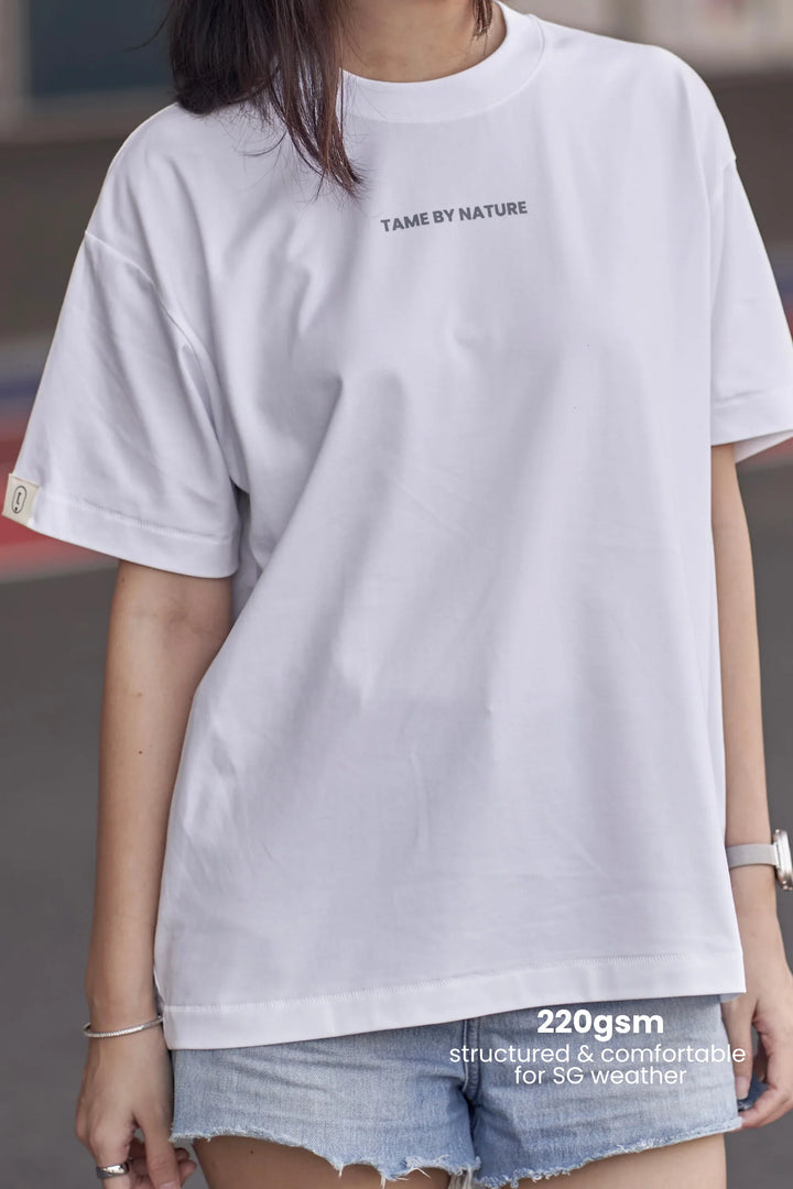 TAME BY NATURE T-SHIRT (DOG) White