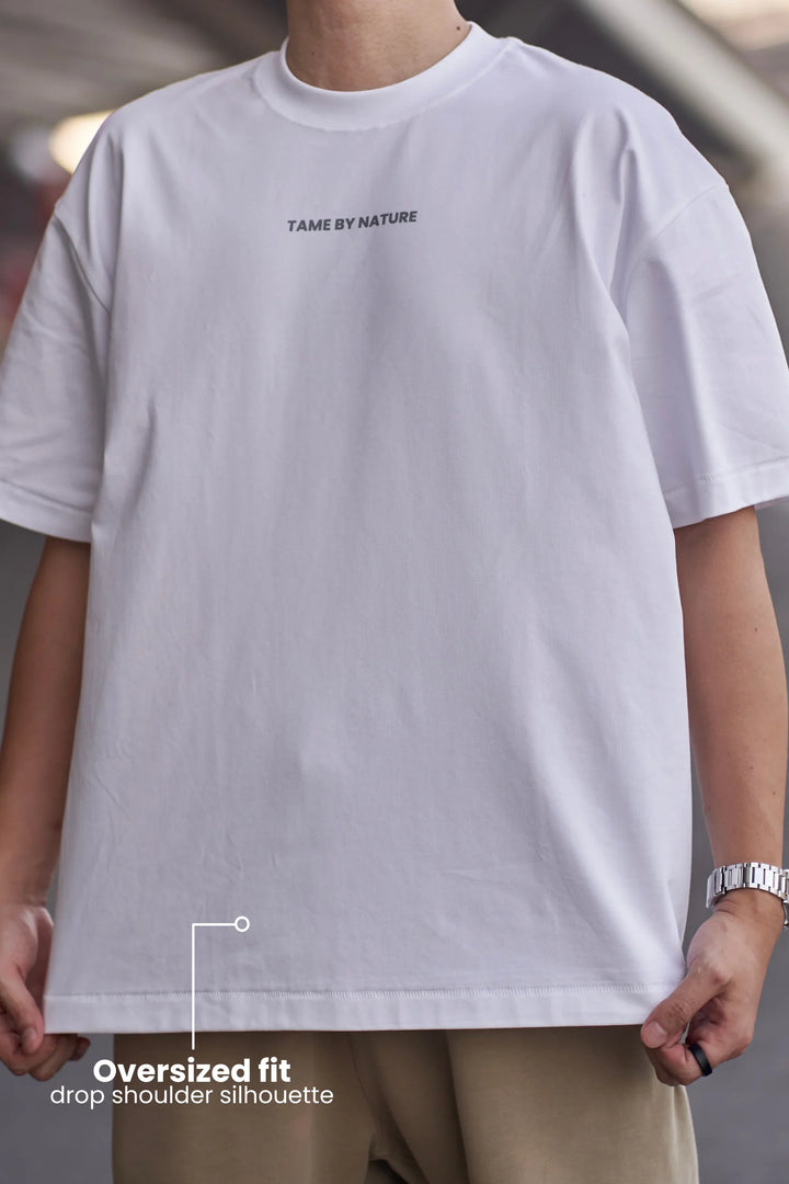 TAME BY NATURE T-SHIRT (DOG) White