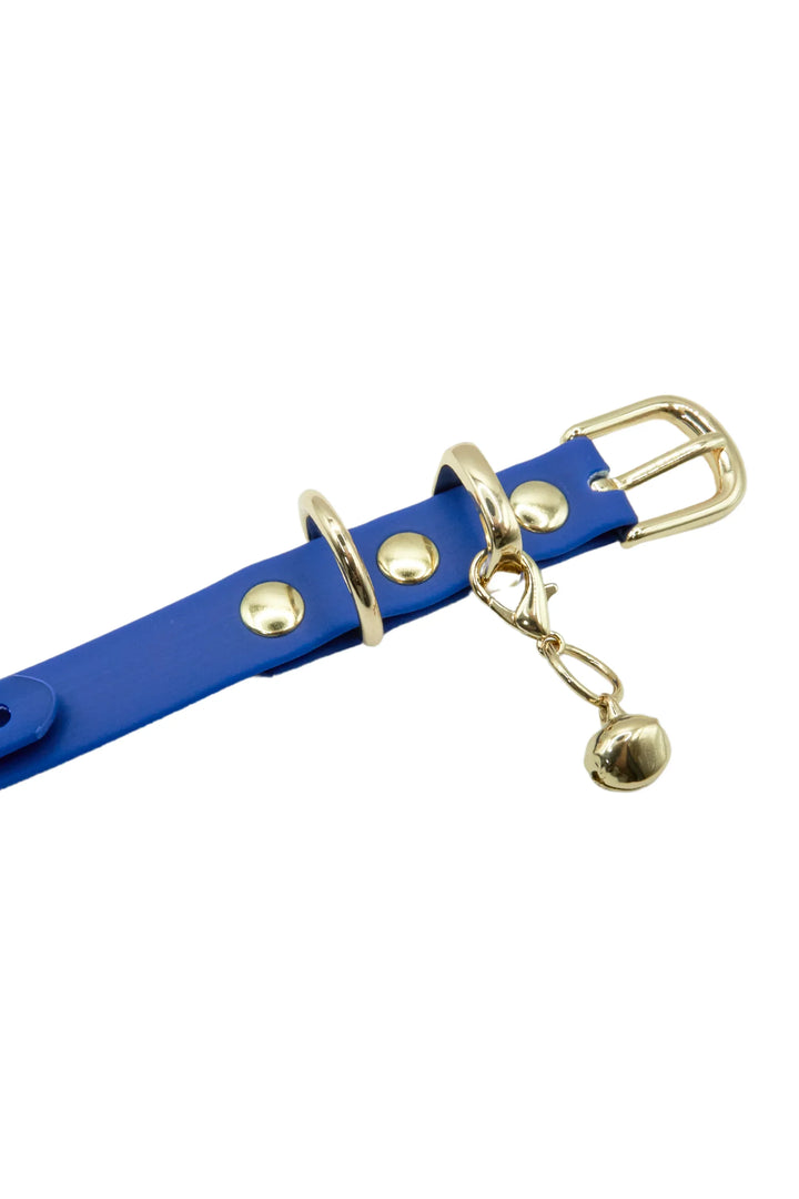 WATERPROOF COLLAR Royal Blue / Lilac