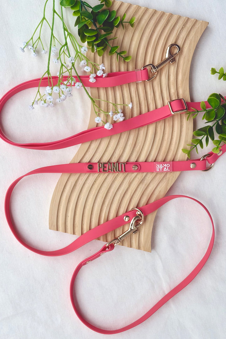 WATERPROOF LEASH Coral