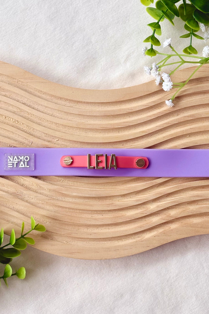 WATERPROOF COLLAR [2ND GEN] Lilac / Coral