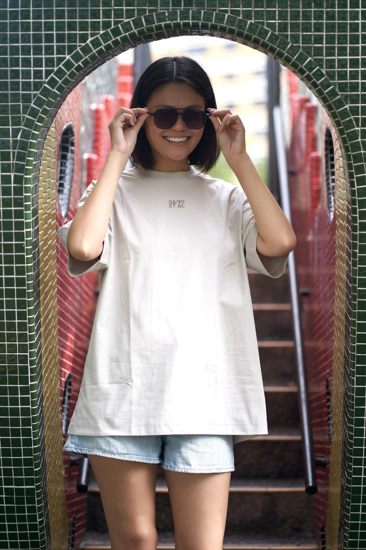 CAT MUM T-SHIRT Oat