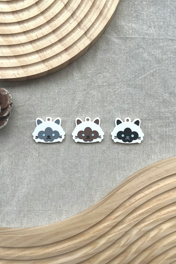 Colourpoint Cat [Pet Tag / Keychain]